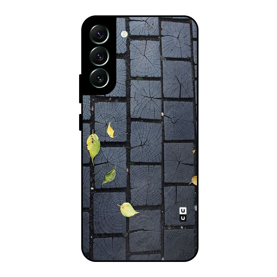 Leaf On Floor Metal Back Case for Galaxy S22 Plus 5G