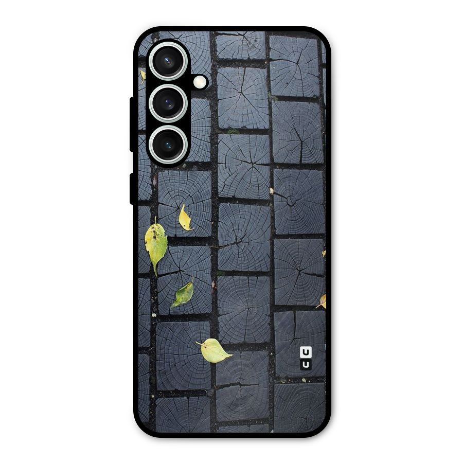 Leaf On Floor Metal Back Case for Galaxy S23 FE