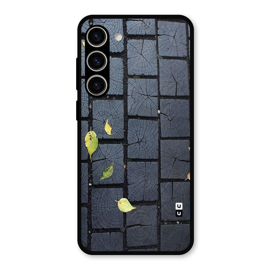 Leaf On Floor Metal Back Case for Galaxy S23 Plus