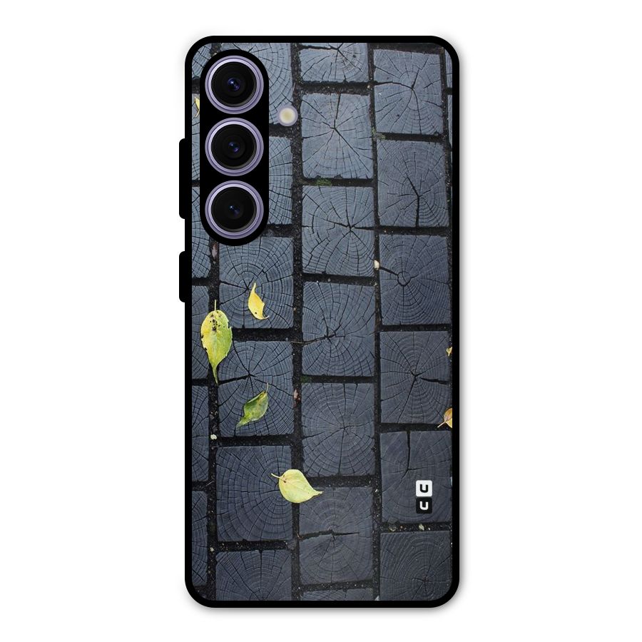Leaf On Floor Metal Back Case for Galaxy S24