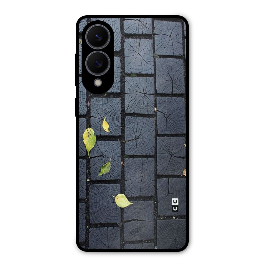 Leaf On Floor Metal Back Case for Galaxy S25 Edge