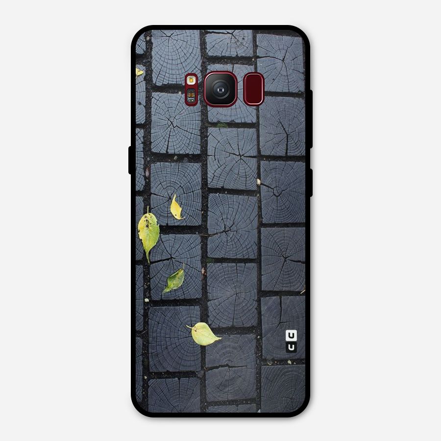 Leaf On Floor Metal Back Case for Galaxy S8