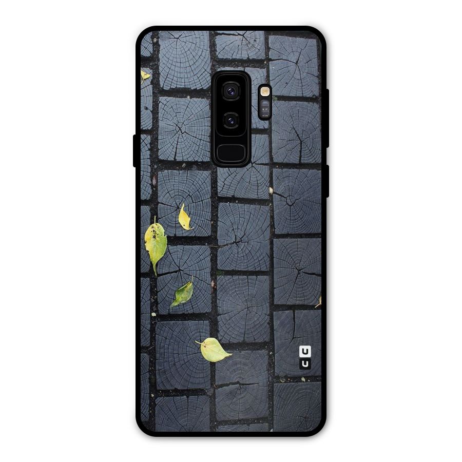 Leaf On Floor Metal Back Case for Galaxy S9 Plus