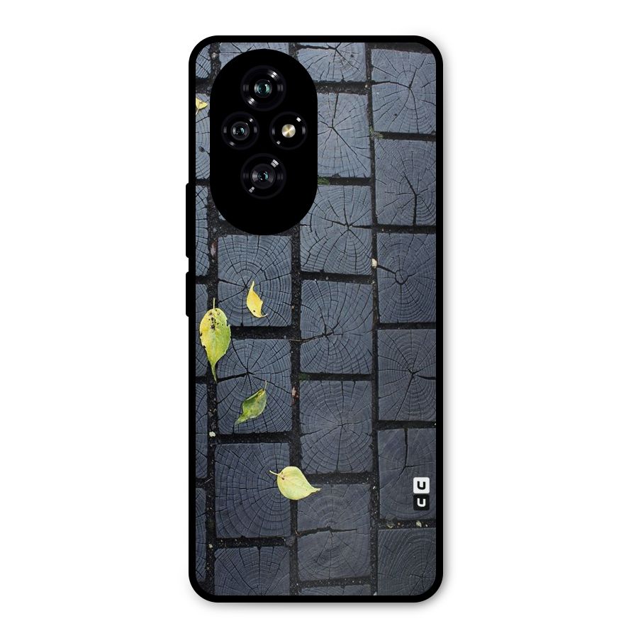 Leaf On Floor Metal Back Case for Honor 200
