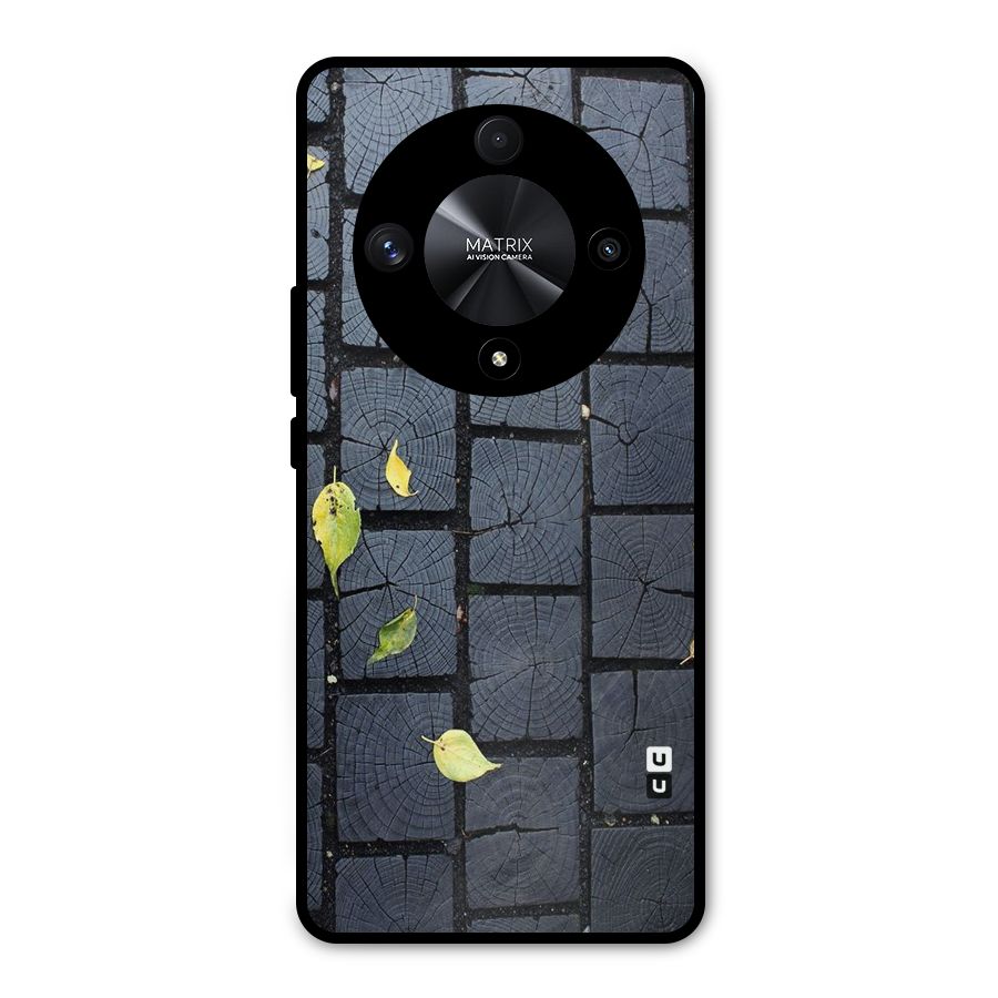 Leaf On Floor Metal Back Case for Honor X9b