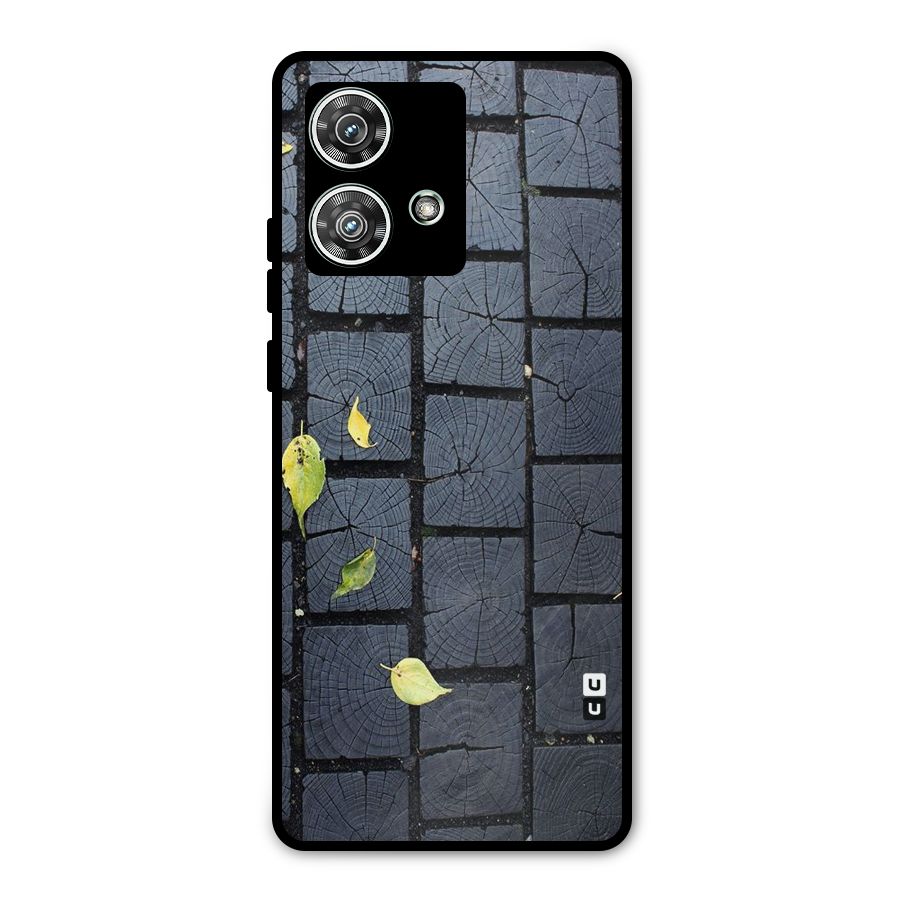 Leaf On Floor Metal Back Case for Motorola Edge 40 Neo