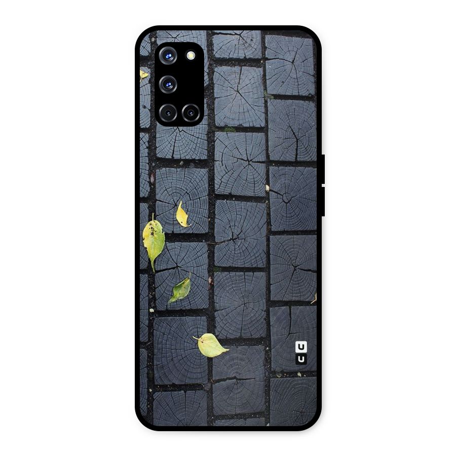 Leaf On Floor Metal Back Case for Oppo A52