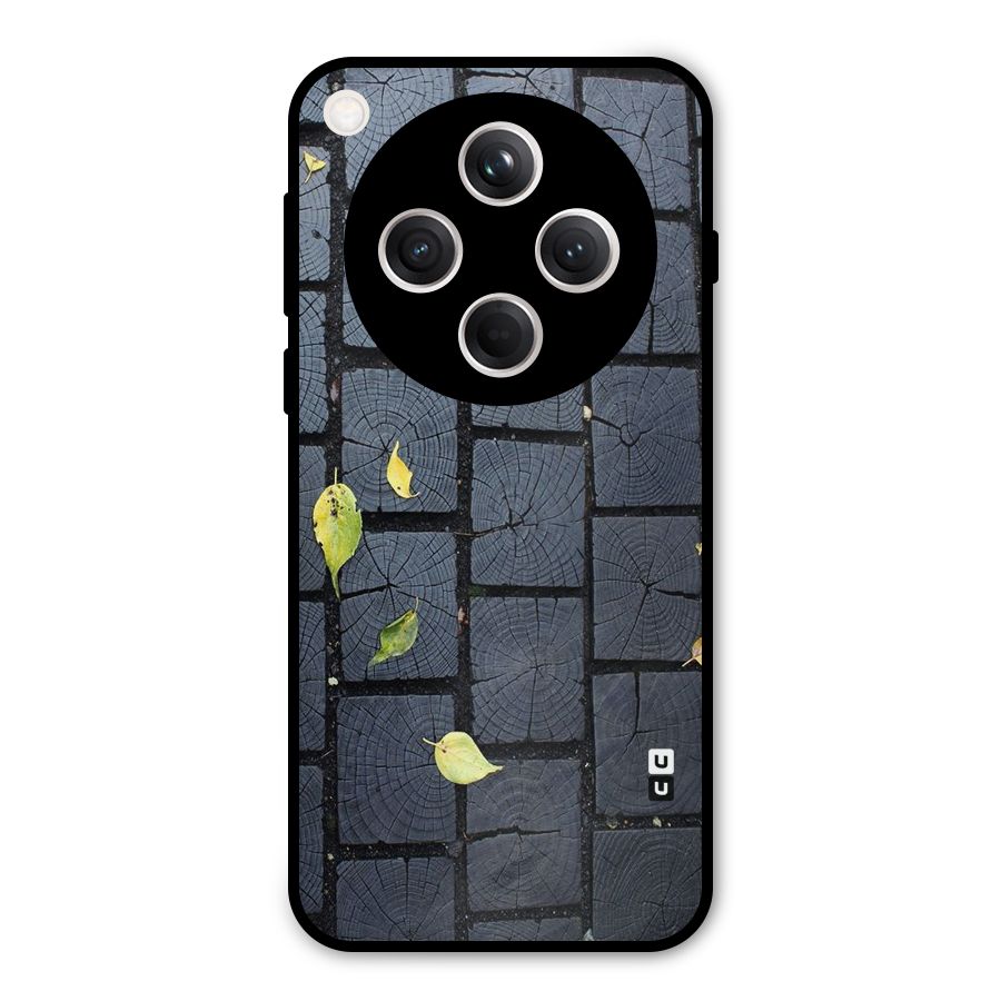 Leaf On Floor Metal Back Case for Oppo Find X8