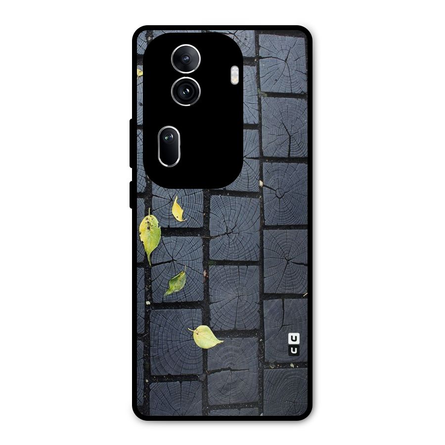 Leaf On Floor Metal Back Case for Oppo Reno11 Pro 5G