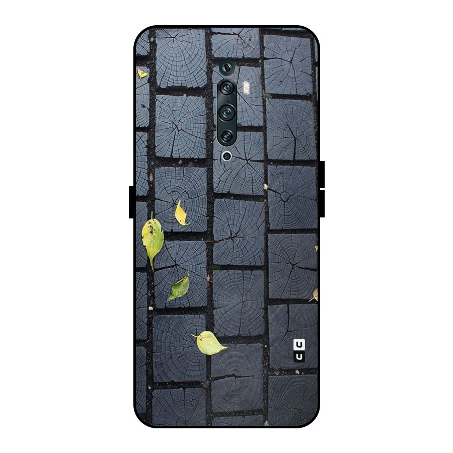 Leaf On Floor Metal Back Case for Oppo Reno2 F