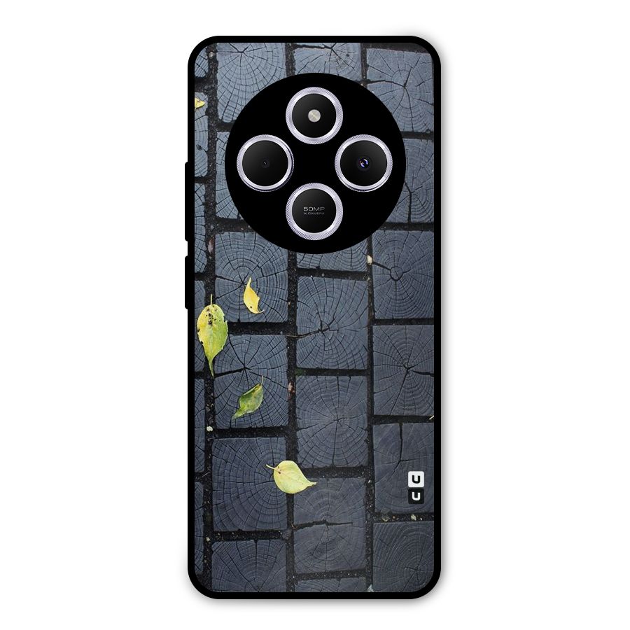 Leaf On Floor Metal Back Case for Poco C75 5G