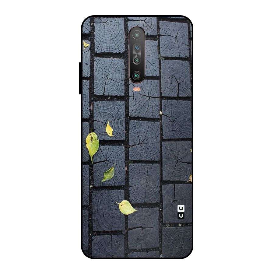 Leaf On Floor Metal Back Case for Poco X2