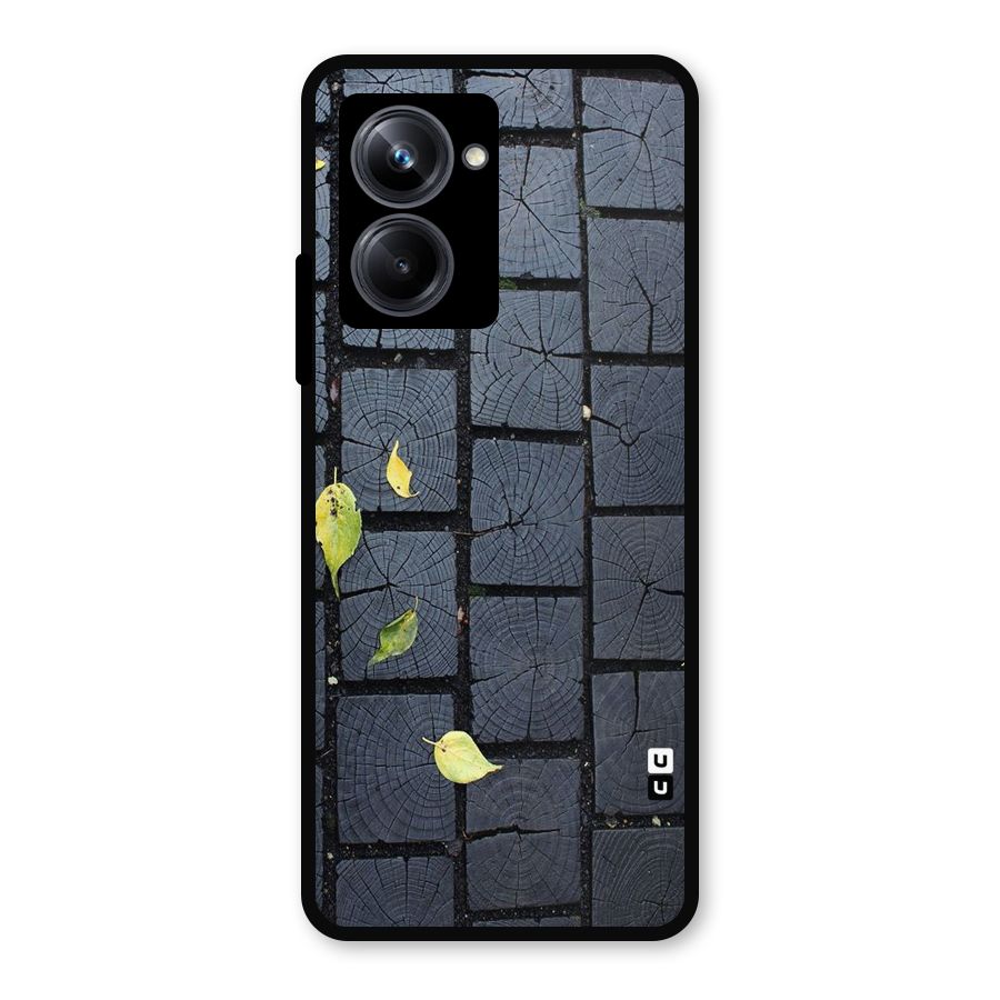 Leaf On Floor Metal Back Case for Realme 10 Pro