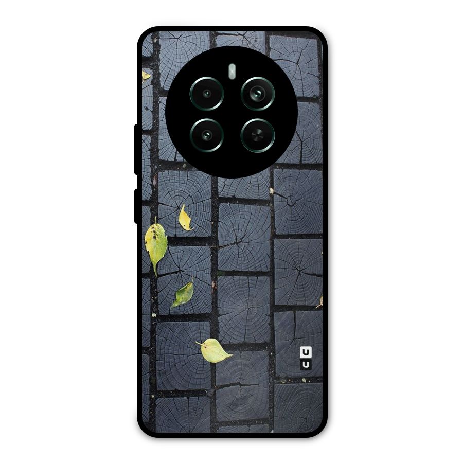 Leaf On Floor Metal Back Case for Realme 12 Pro Plus