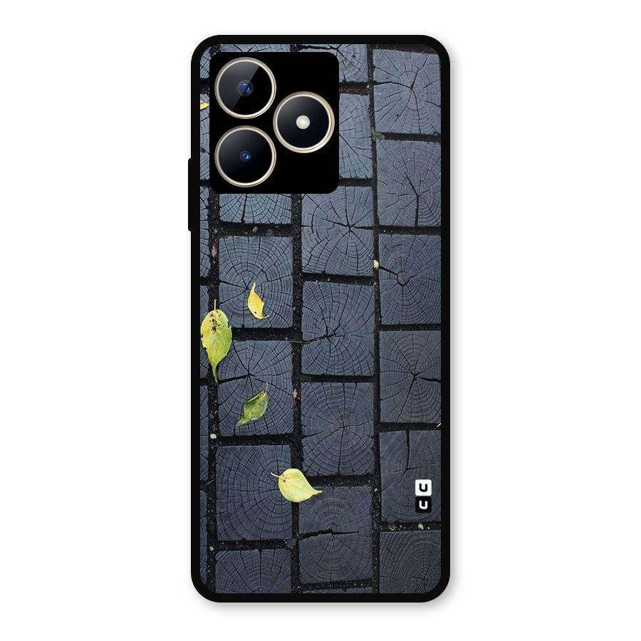Leaf On Floor Metal Back Case for Realme C53