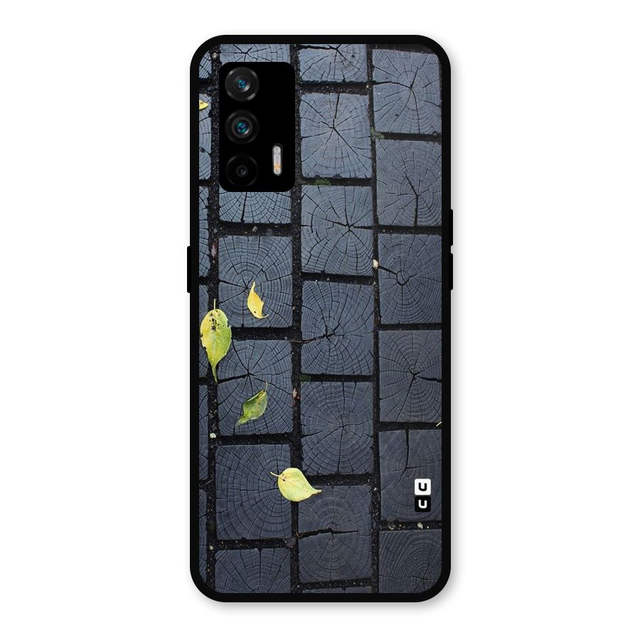 Leaf On Floor Metal Back Case for Realme GT 5G