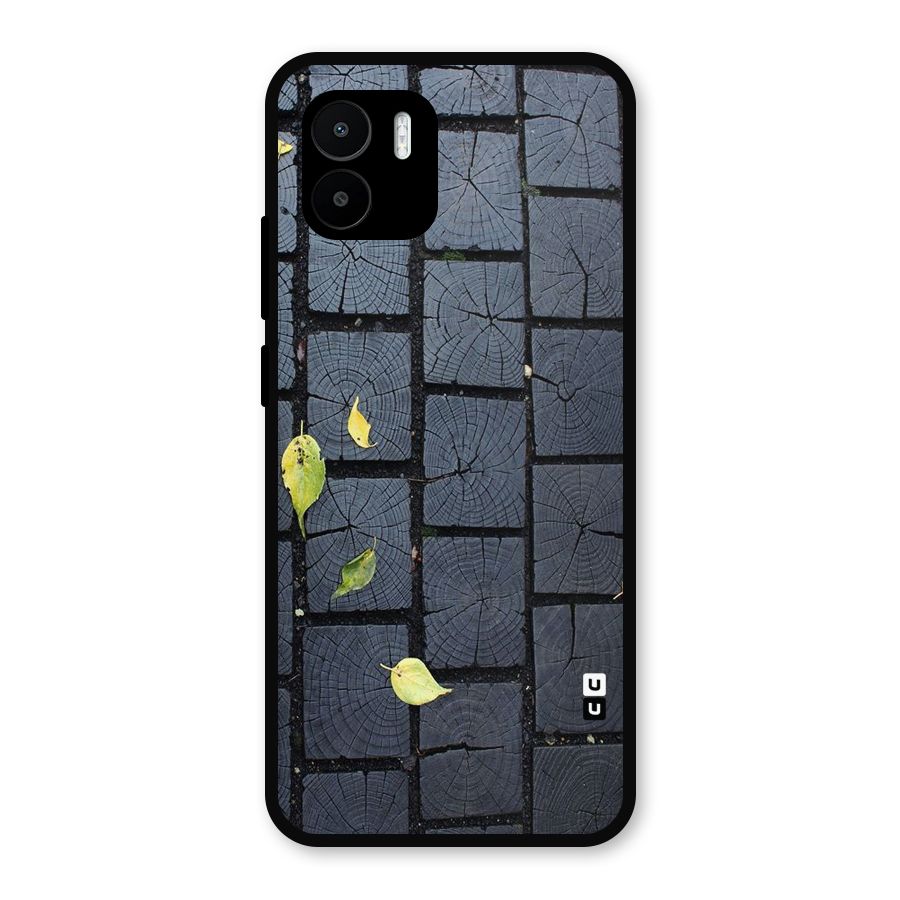 Leaf On Floor Metal Back Case for Redmi A2
