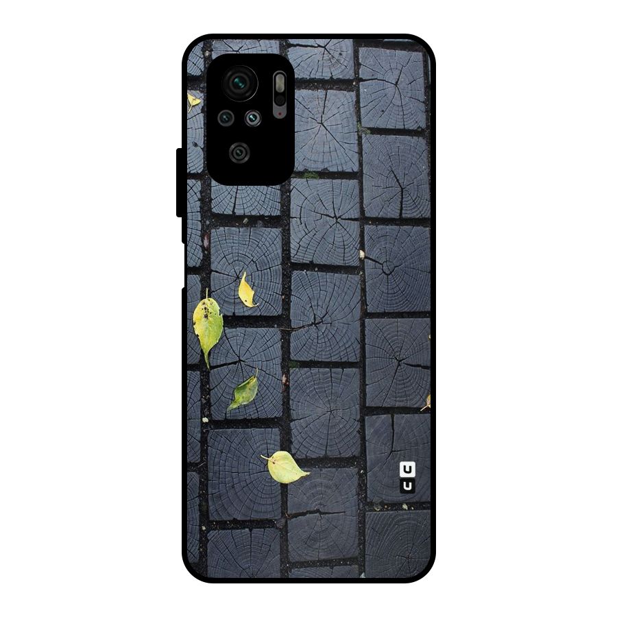 Leaf On Floor Metal Back Case for Redmi Note 10S