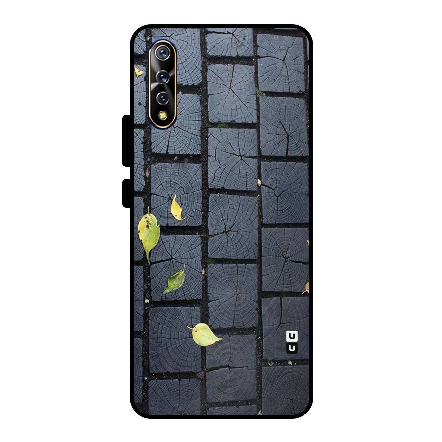 Leaf On Floor Metal Back Case for Vivo S1