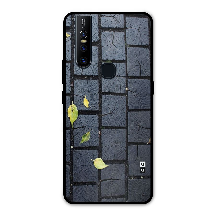 Leaf On Floor Metal Back Case for Vivo V15