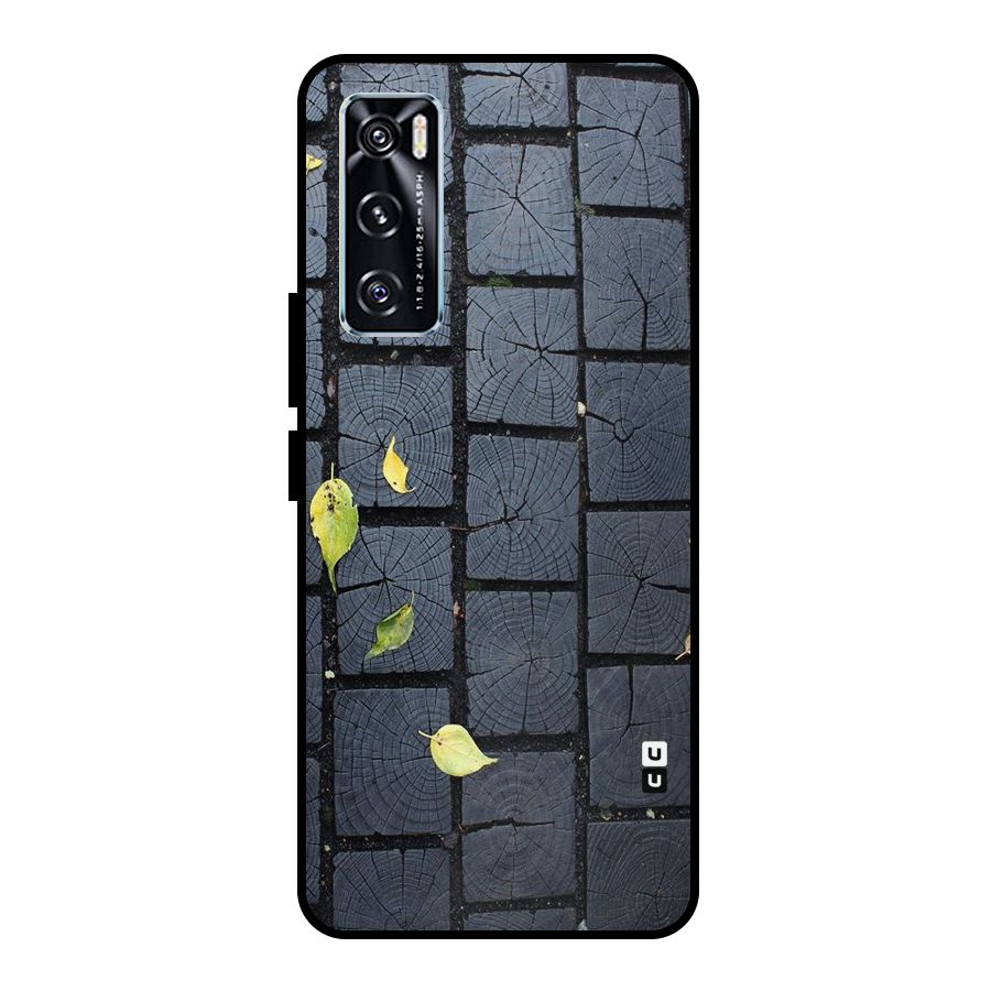 Leaf On Floor Metal Back Case for Vivo V20 SE