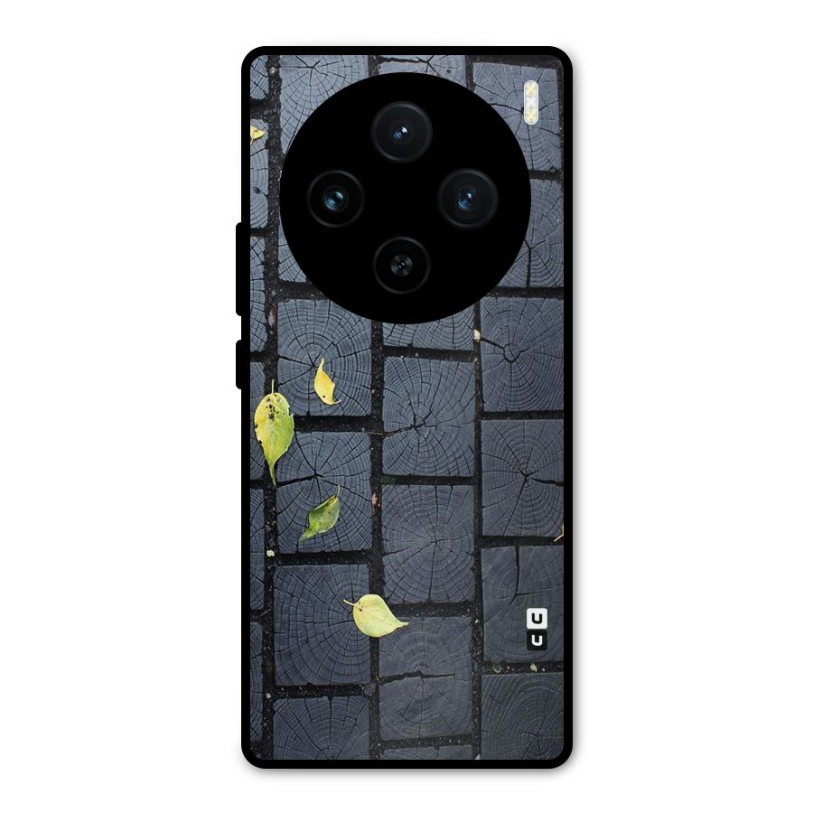 Leaf On Floor Metal Back Case for Vivo X100