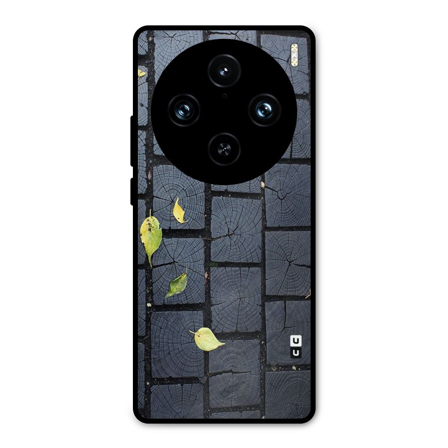 Leaf On Floor Metal Back Case for Vivo X100 Pro