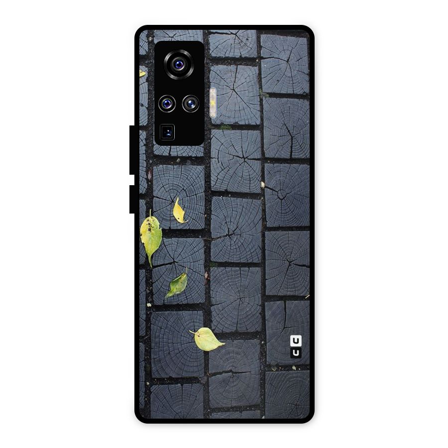 Leaf On Floor Metal Back Case for Vivo X50 Pro