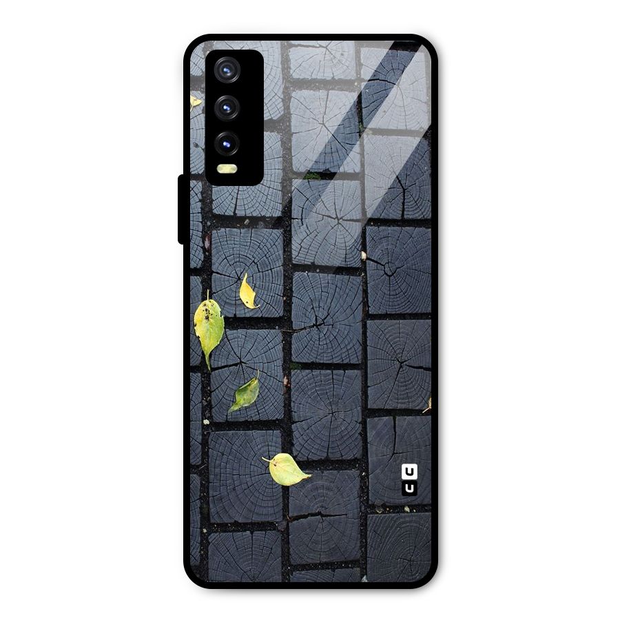 Leaf On Floor Metal Back Case for Vivo Y20i