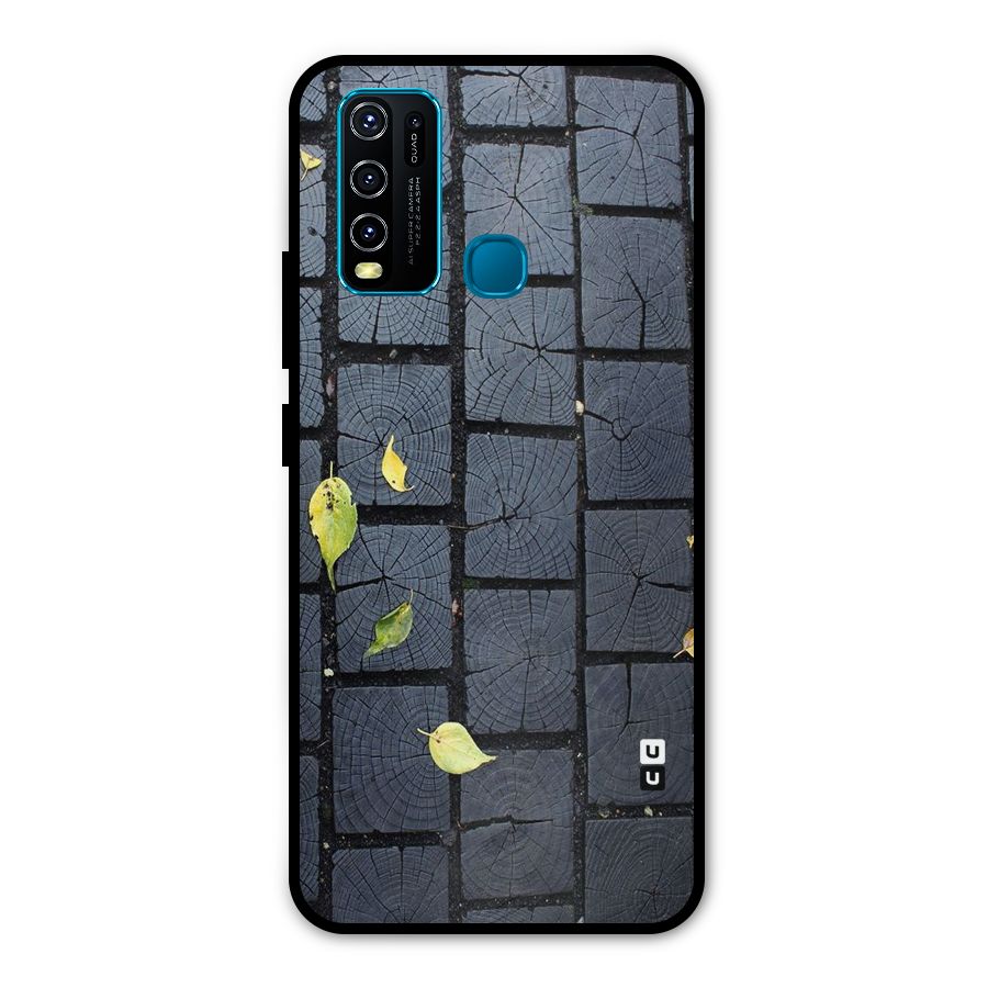 Leaf On Floor Metal Back Case for Vivo Y50