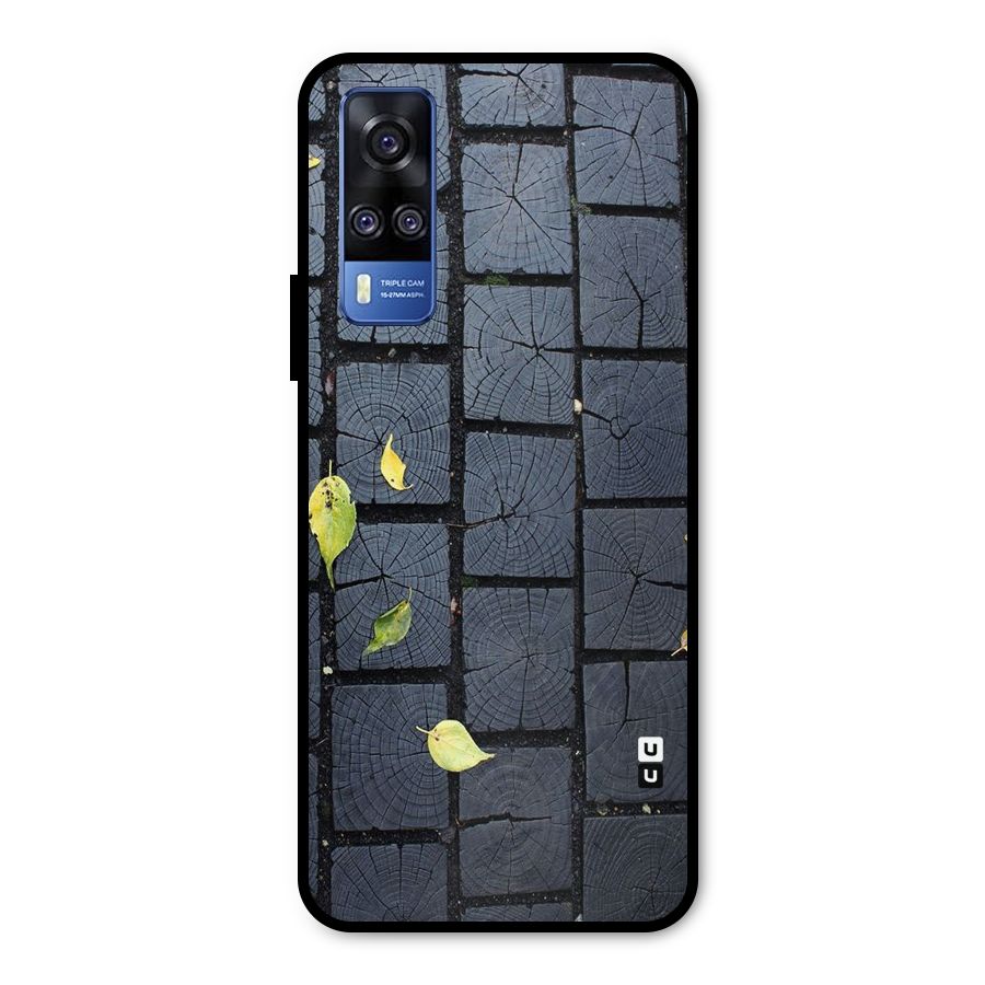 Leaf On Floor Metal Back Case for Vivo Y51A
