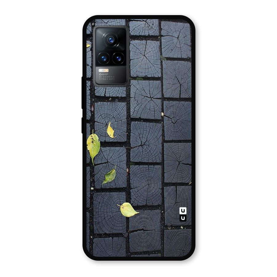 Leaf On Floor Metal Back Case for Vivo Y73