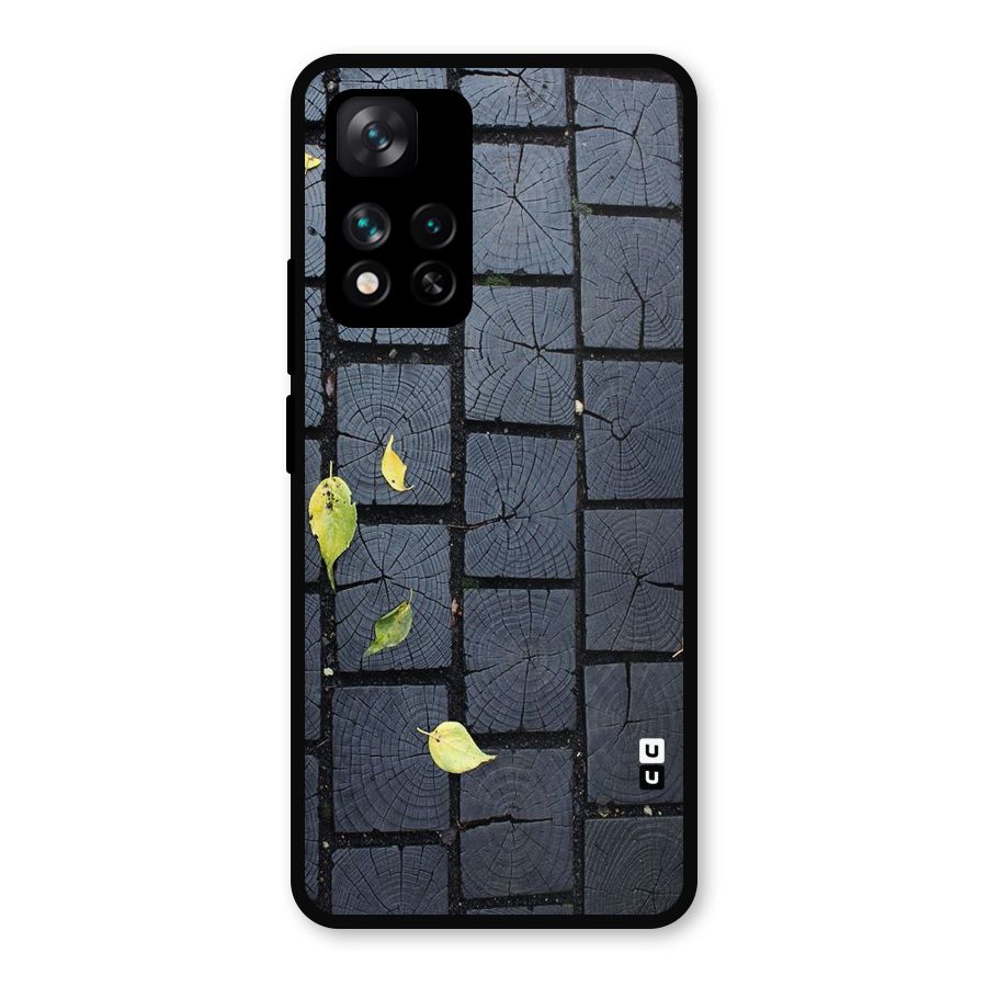 Leaf On Floor Metal Back Case for Xiaomi 11i Hypercharge 5G