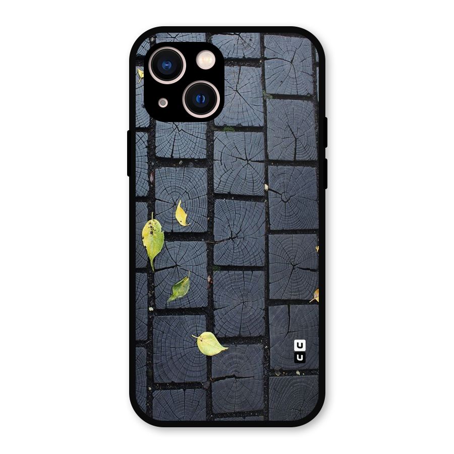 Leaf On Floor Metal Back Case for iPhone 13