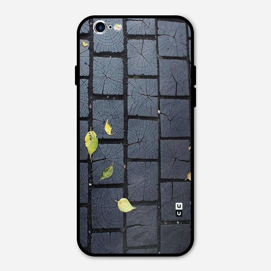 Leaf On Floor Metal Back Case for iPhone 6 6s