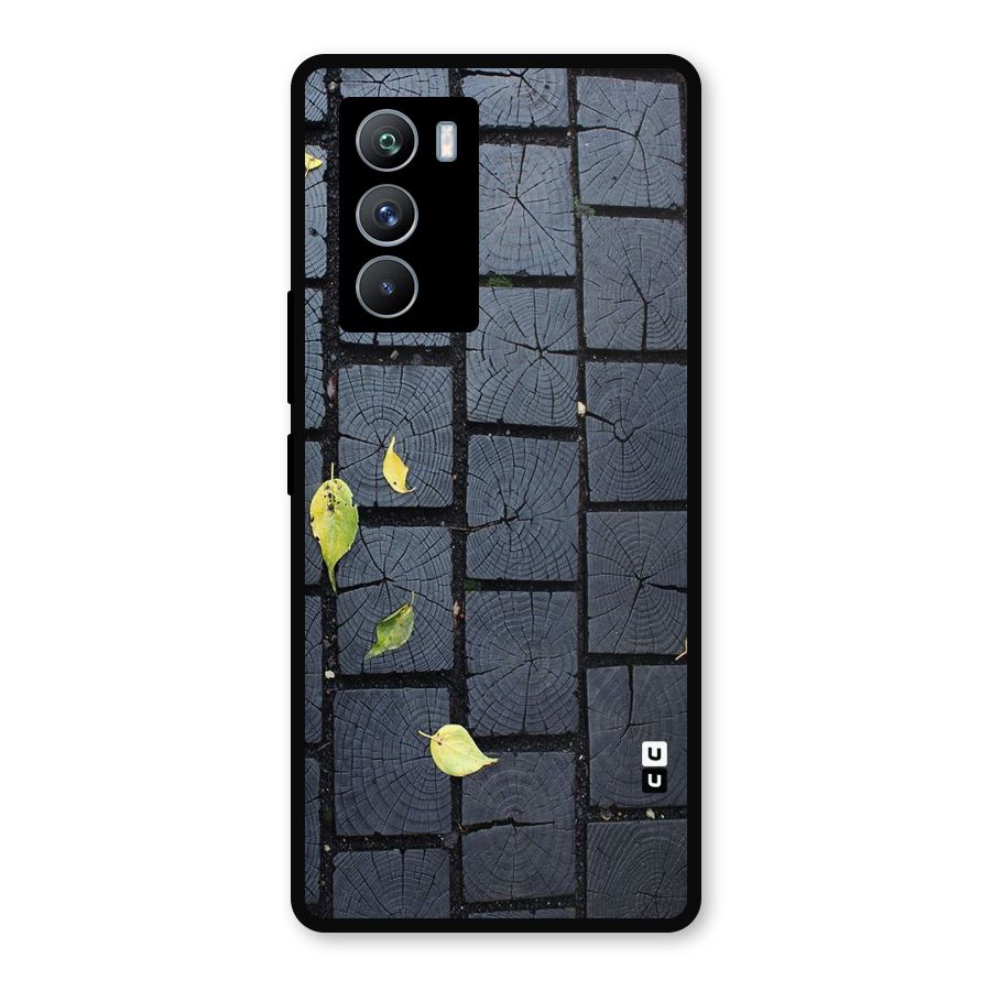 Leaf On Floor Metal Back Case for iQOO 9 SE