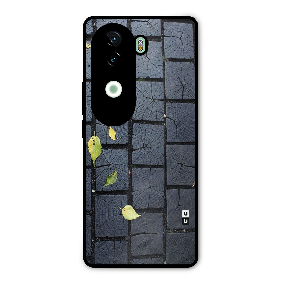 Leaf On Floor Metal Back Case for iQOO Z9s