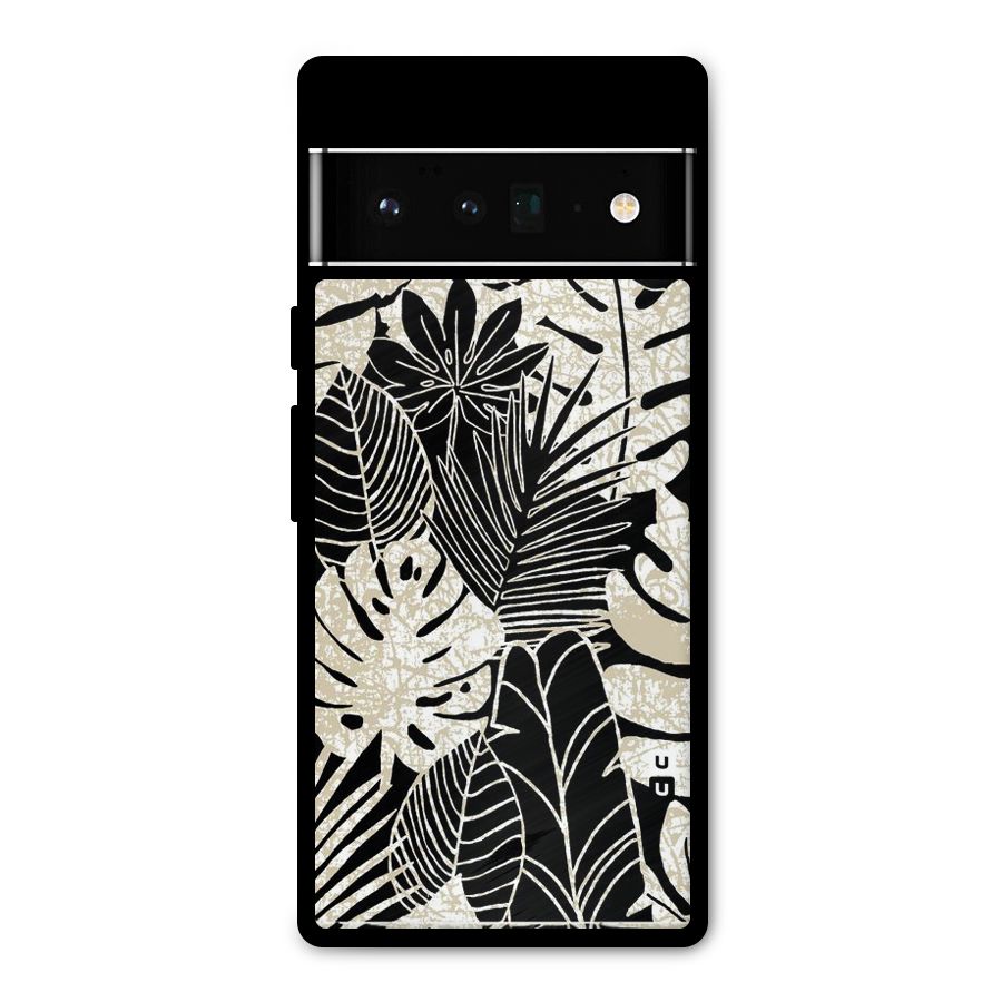 Leaf Pattern Metal Back Case for Google Pixel 6 Pro