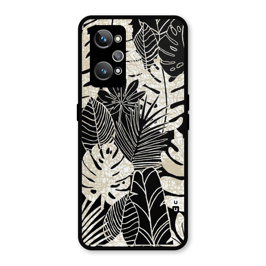 Leaf Pattern Metal Back Case for Realme GT Neo 3T