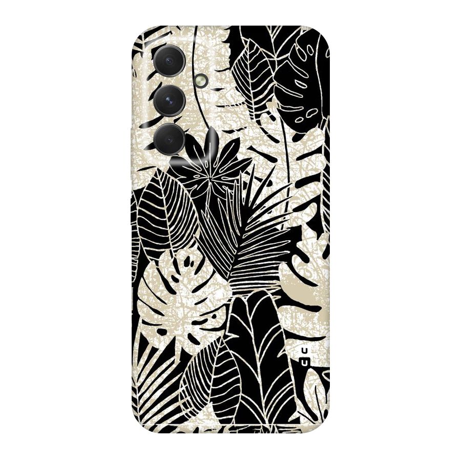 Leaf Pattern Original Polycarbonate Back Case for Galaxy A54