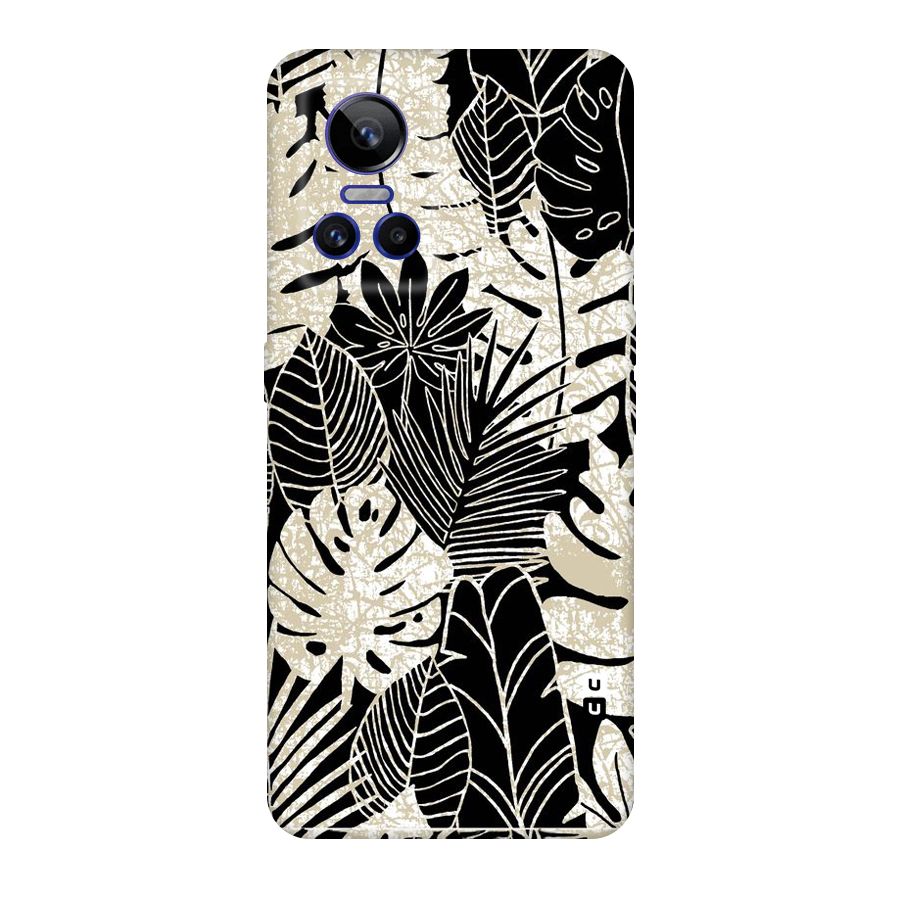 Leaf Pattern Original Polycarbonate Back Case for Realme GT Neo 3