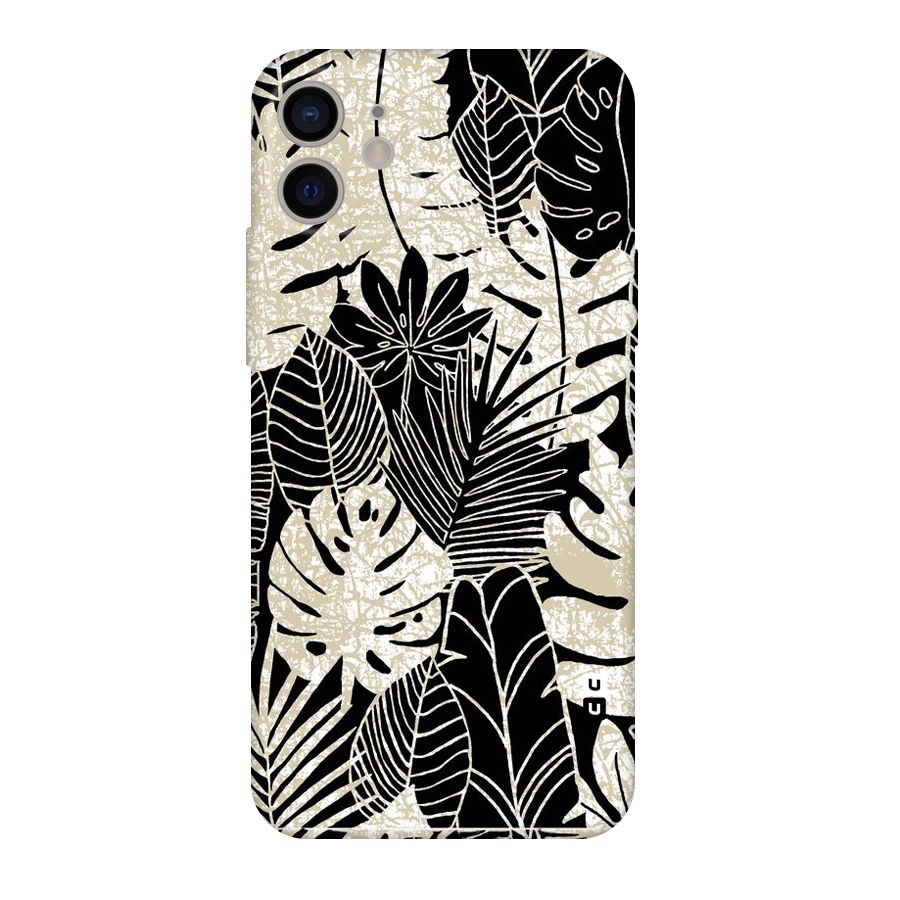Leaf Pattern Original Polycarbonate Back Case for iPhone 11