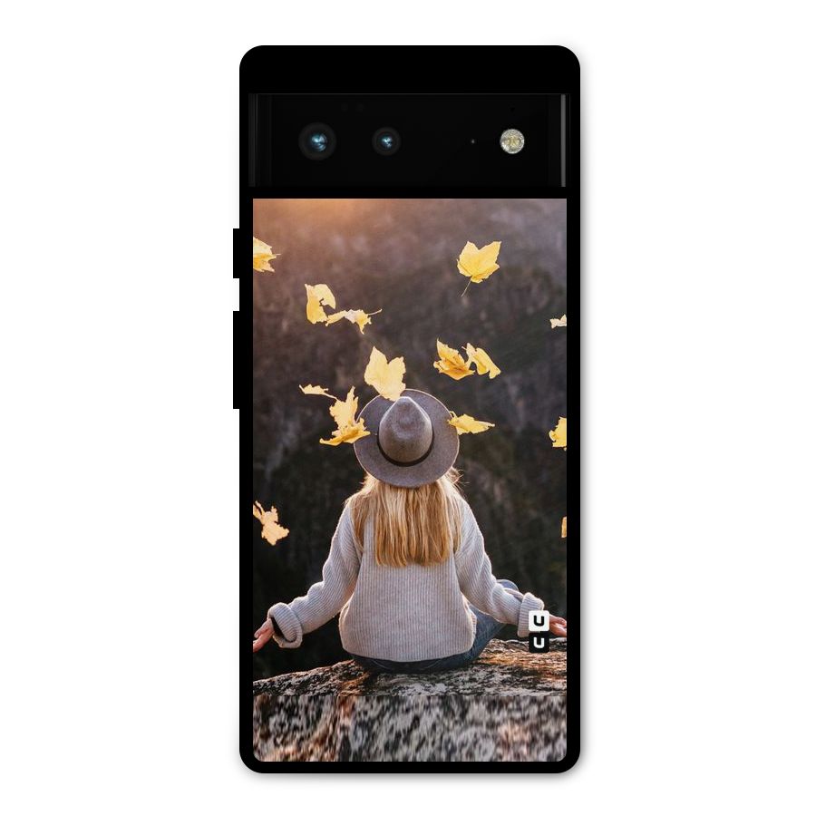 Leaf Rain Sunset Metal Back Case for Google Pixel 6