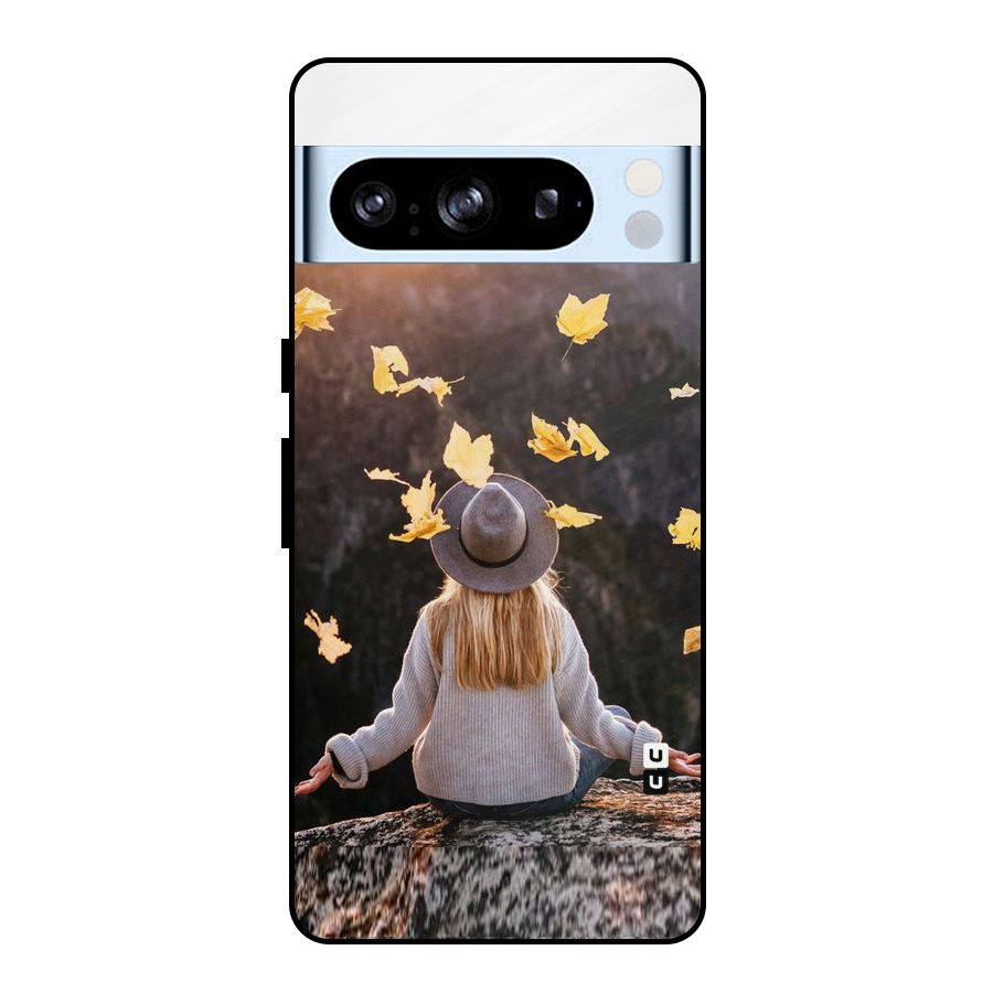 Leaf Rain Sunset Metal Back Case for Google Pixel 8 Pro
