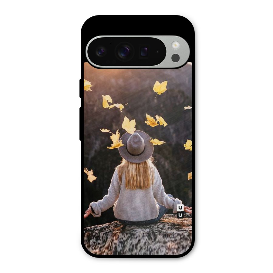 Leaf Rain Sunset Metal Back Case for Google Pixel 9 Pro XL