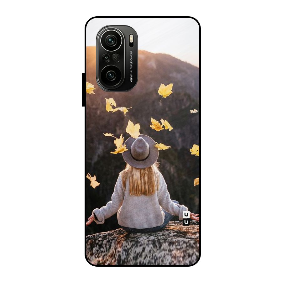 Leaf Rain Sunset Metal Back Case for Mi 11x