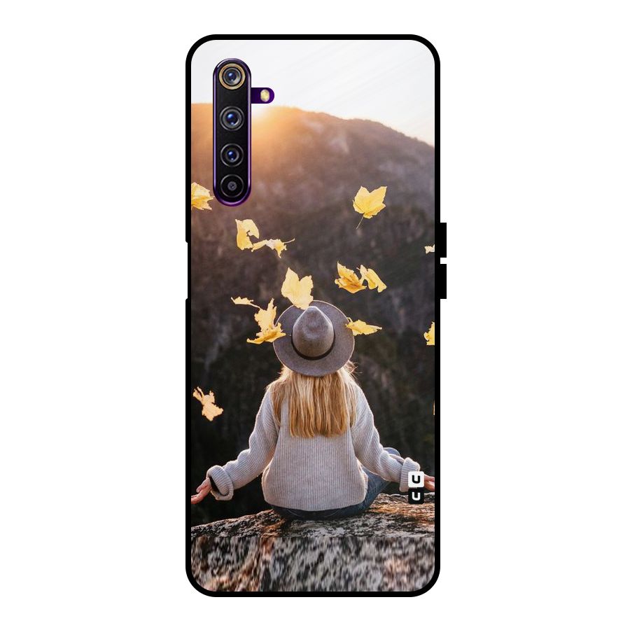 Leaf Rain Sunset Metal Back Case for Realme 6 Pro