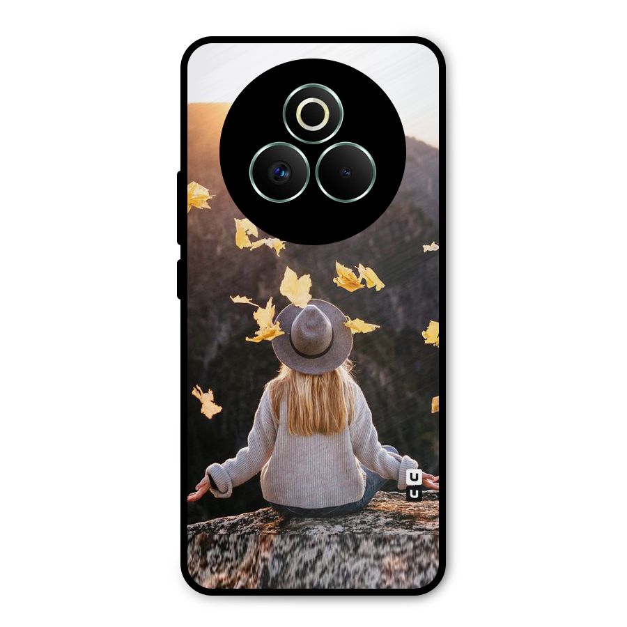 Leaf Rain Sunset Metal Back Case for Realme P3 Pro