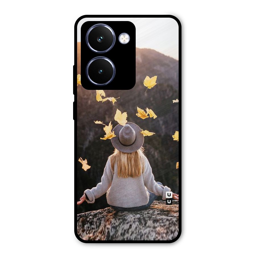 Leaf Rain Sunset Metal Back Case for Realme P3 Ultra