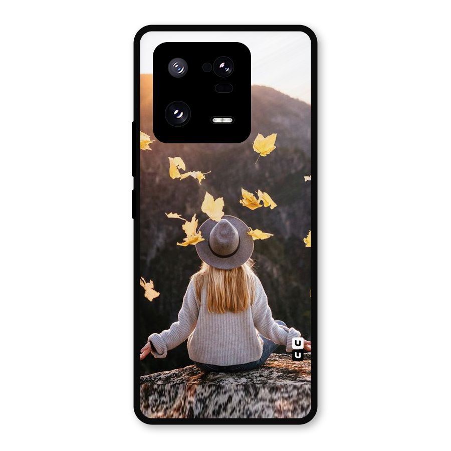 Leaf Rain Sunset Metal Back Case for Xiaomi 13 Pro